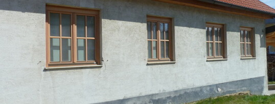 Vorher: Fassadensanierung Zemling
